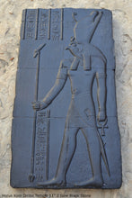 Load image into Gallery viewer, History Egyptian Horus Kom Ombo Temple Sculptural wall relief www.Neo-Mfg.com 11" e5