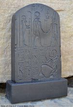 Load image into Gallery viewer, Egyptian votive stele of Chia scribe & treasurer of Ramses II Sculpture Statue Fragment 6.5" Tall www.Neo-Mfg.com