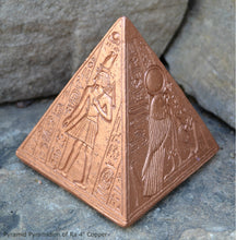 Load image into Gallery viewer, Egyptian Pyramid Pyramidion of Ramose Ra artifact carving sculpture statue 4" www.NEO-MFG.com