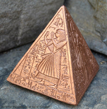 Load image into Gallery viewer, Egyptian Pyramid Pyramidion of Ramose Ra artifact carving sculpture statue 4" www.NEO-MFG.com