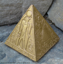 Load image into Gallery viewer, Egyptian Pyramid Pyramidion of Ramose Ra artifact carving sculpture statue 4" www.NEO-MFG.com
