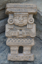 Load image into Gallery viewer, History Aztec Maya Chalchiuhtlicue Stele Totem Artifact Sculpture Statue 13" Tall www.Neo-Mfg.com a1