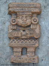 Load image into Gallery viewer, History Aztec Maya Chalchiuhtlicue Stele Totem Artifact Sculpture Statue 13" Tall www.Neo-Mfg.com a1