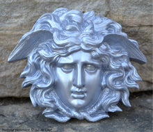 Load image into Gallery viewer, Medusa Gorgon bust Sculpture wall plaque www.Neo-Mfg.com 5&quot; home decor Museum Reproduction
