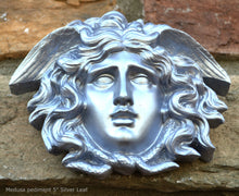 Load image into Gallery viewer, Medusa Gorgon bust Sculpture wall plaque www.Neo-Mfg.com 5" home decor Museum Reproduction