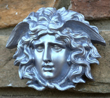 Load image into Gallery viewer, Medusa Gorgon bust Sculpture wall plaque www.Neo-Mfg.com 5" home decor Museum Reproduction