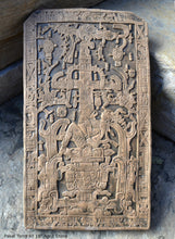 Load image into Gallery viewer, History Aztec Mayan sarcophagus of king K’inich Janaab’ Pakal wall plaque art 18" www.Neo-Mfg.com