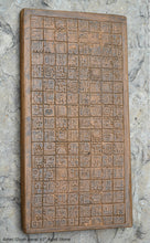 Load image into Gallery viewer, Aztec Mayan Glyph Panel Wall plaque Fragment relief www.Neo-Mfg.com 10" j12
