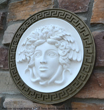 Load image into Gallery viewer, History Medusa Artifact Carved wall plaque Sculpture Statue 12" www.Neo-Mfg.com high relief c6