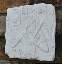 Load image into Gallery viewer, History Egyptian Boy King Tut Fragment Sculptural wall relief plaque www.Neo-Mfg.com 7" b4
