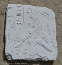 Load image into Gallery viewer, History Egyptian Boy King Tut Fragment Sculptural wall relief plaque www.Neo-Mfg.com 7" b4