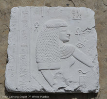 Load image into Gallery viewer, History Egyptian Depet wife Fragment Sculptural wall relief plaque www.Neo-Mfg.com 7" b5