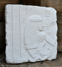 Load image into Gallery viewer, History Egyptian Depet wife Fragment Sculptural wall relief plaque www.Neo-Mfg.com 7" b5