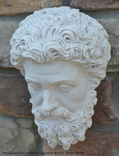 Load image into Gallery viewer, Marcus Aurelius Antoninus Augustus Bust wall relief 9" Museum Quality www.Neo-Mfg.com