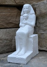 Load image into Gallery viewer, History Egyptian Senenmut holding princess Neferure i Artifact Sculpture 8" www.Neo-Mfg.com home decor