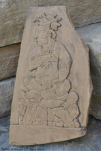 Load image into Gallery viewer, Aztec Mayan Tablet of Slaves fragment wall Sculpture plaque 13" www.Neo-Mfg.com Home decor a5