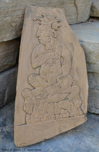 Load image into Gallery viewer, Aztec Mayan Tablet of Slaves fragment wall Sculpture plaque 13" www.Neo-Mfg.com Home decor a5