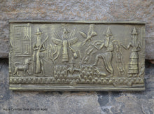 Load image into Gallery viewer, Historical Assyrian Akkadian Adda Cylinder Seal wall Sculpture www.Neo-Mfg.com Mesopotamia Museum Reproduction