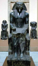 Load image into Gallery viewer, History Egyptian Khafra KHEPHREN Artifact Sculpture Statue 6" www.Neo-Mfg.com Museum reproduction