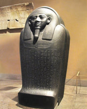 Load image into Gallery viewer, Egyptian Harkhebit Sarcophagus Sculpture reproduction art 7.25" www.Neo-Mfg.com home decor Museum