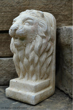 Load image into Gallery viewer, Lion Bust Crete sculpture art www.Neo-Mfg.com home decor 11"