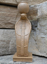 Load image into Gallery viewer, History Egyptian Netjer-Ankh w/ bowl Cobra Artifact Sculpture Statue 8" www.Neo-Mfg.com Museum Replica