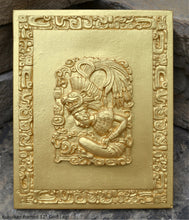 Load image into Gallery viewer, History Aztec Maya Kukulkan framed stone Sculpture Statue 12" Tall www.Neo-Mfg.com