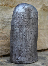 Load image into Gallery viewer, Babylon law code of Hammurabi Fragment Sculptural wall relief plaque www.Neo-Mfg.com 6.5"