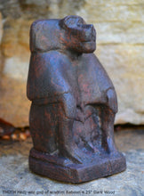 Load image into Gallery viewer, History Egyptian THOTH Hedj-wer god of wisdom Baboon Sculpture carving statue www.Neo-Mfg.com museum reproduction