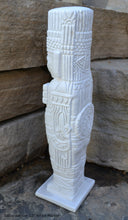 Load image into Gallery viewer, History Toltec warrior Mesoamerican MAYAN AZTEC Sculptural Statue Sculpture 12" www.Neo-Mfg.com