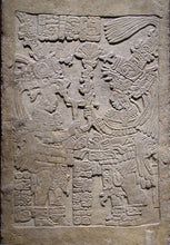 Load image into Gallery viewer, Aztec Mayan Lintel 58 Yaxchilan Plaque Artifact Sculpture 7" www.Neo-Mfg.com home decor