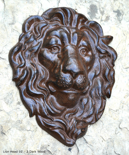 Animal LION Bust sculpture wall Plaque www.Neo-Mfg.com 10