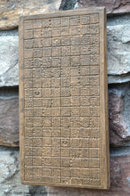Load image into Gallery viewer, Aztec Mayan Glyph Panel Wall plaque Fragment relief www.Neo-Mfg.com 10" j12