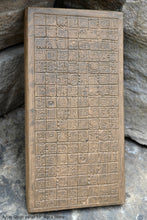 Load image into Gallery viewer, Aztec Mayan Glyph Panel Wall plaque Fragment relief www.Neo-Mfg.com 10" j12