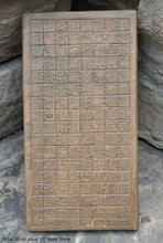 Load image into Gallery viewer, Aztec Mayan Glyph Panel Wall plaque Fragment relief www.Neo-Mfg.com 10" j12