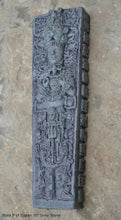 Load image into Gallery viewer, History Aztec Maya Stela P of Copan Artifact Carved Sun Stone Sculpture Statue 10" Tall www.Neo-Mfg.com