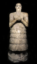 Load image into Gallery viewer, Sumerian Iku Shamagan - Mari - Temple of Ninni-Zaza statue Sculpture 9" www.Neo-Mfg.com