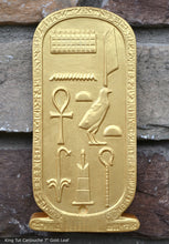 Load image into Gallery viewer, Egyptian King Tut Cartouche tomb Artifact Carved Sculpture Statue 7" ww.Neo-Mfg.com Home decor tutankhamun