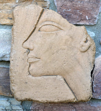 Load image into Gallery viewer, History Egyptian Nefertiti fragment Plaque Artifact Sculpture 9" www.Neo-Mfg.com museum reproduction d11