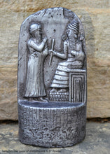 Load image into Gallery viewer, Babylon law code of Hammurabi Fragment Sculptural wall relief plaque www.Neo-Mfg.com 6.5"