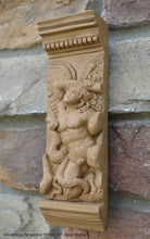 Load image into Gallery viewer, Roman Greek Alkyoneus from the Pergamon Frieze Fragment Sculptural wall relief plaque www.Neo-Mfg.com 10" home decor b27