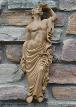 Load image into Gallery viewer, Roman Greek Wine Bearer Figure Sculptural Wall relief www.Neo-Mfg.com 18" tall