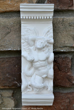 Load image into Gallery viewer, Roman Greek Alkyoneus from the Pergamon Frieze Fragment Sculptural wall relief plaque www.Neo-Mfg.com 10" home decor b27