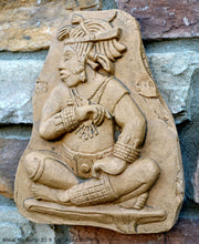 Load image into Gallery viewer, Aztec Mayan Tablet of Slaves fragment wall Sculpture plaque 9 3/8" www.Neo-Mfg.com Home decor j30