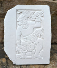 Load image into Gallery viewer, Aztec Mayan Palenque’s Del Rio Throne right leg wall Sculpture plaque 8.5" www.Neo-Mfg.com Home decor Imix g15