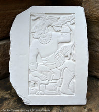 Load image into Gallery viewer, Aztec Mayan Palenque’s Del Rio Throne right leg wall Sculpture plaque 8.5" www.Neo-Mfg.com Home decor Imix g15