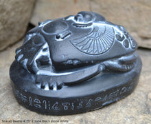 Load image into Gallery viewer, History Egyptian Scarab winged Sculptural statue www.Neo-Mfg.com 4.75"
