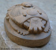 Load image into Gallery viewer, History Egyptian Scarab winged Sculptural statue www.Neo-Mfg.com 4.75"
