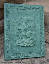 Load image into Gallery viewer, History Aztec Maya Kukulkan framed stone Sculpture Statue 12" Tall www.Neo-Mfg.com