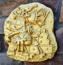 Load image into Gallery viewer, History Aztec Maya Artifact Carved Quetzalcoatl Sculpture Statue 11" Tall www.Neo-Mfg.com Wall art Codex P1